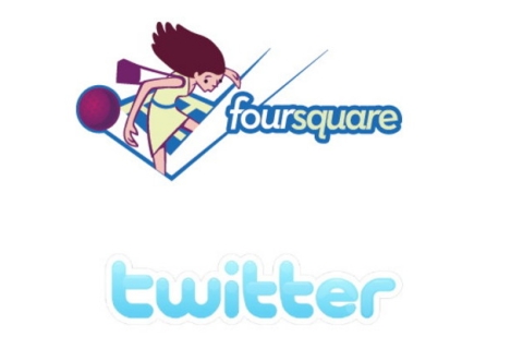 Foursquare v Twitter